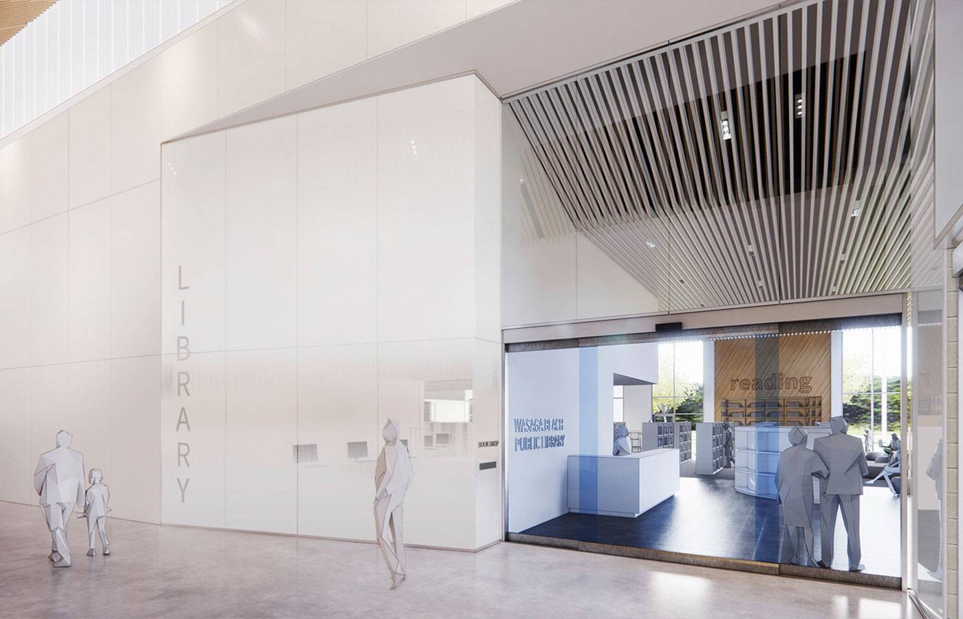 MJMA Wasaga Beach Library and Twin Pad Arena Complex